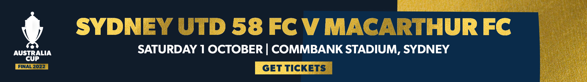 Australia Cup Final 2022 tickets on sale now