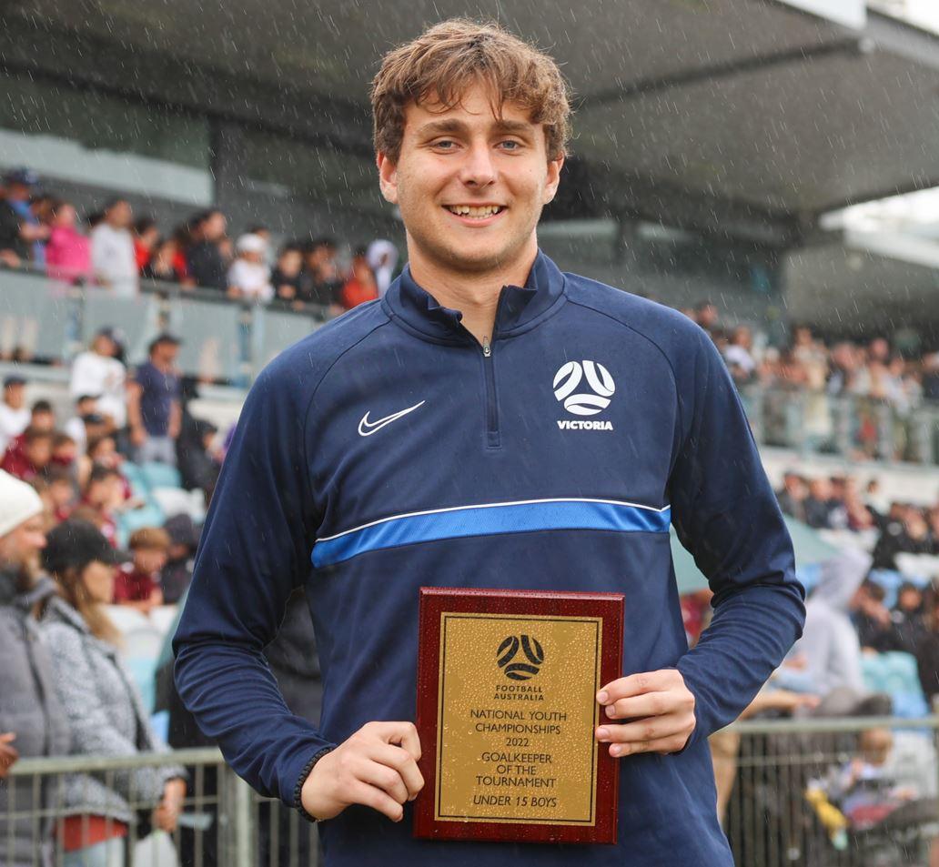 U15 Goalkeeper of the Tournament 