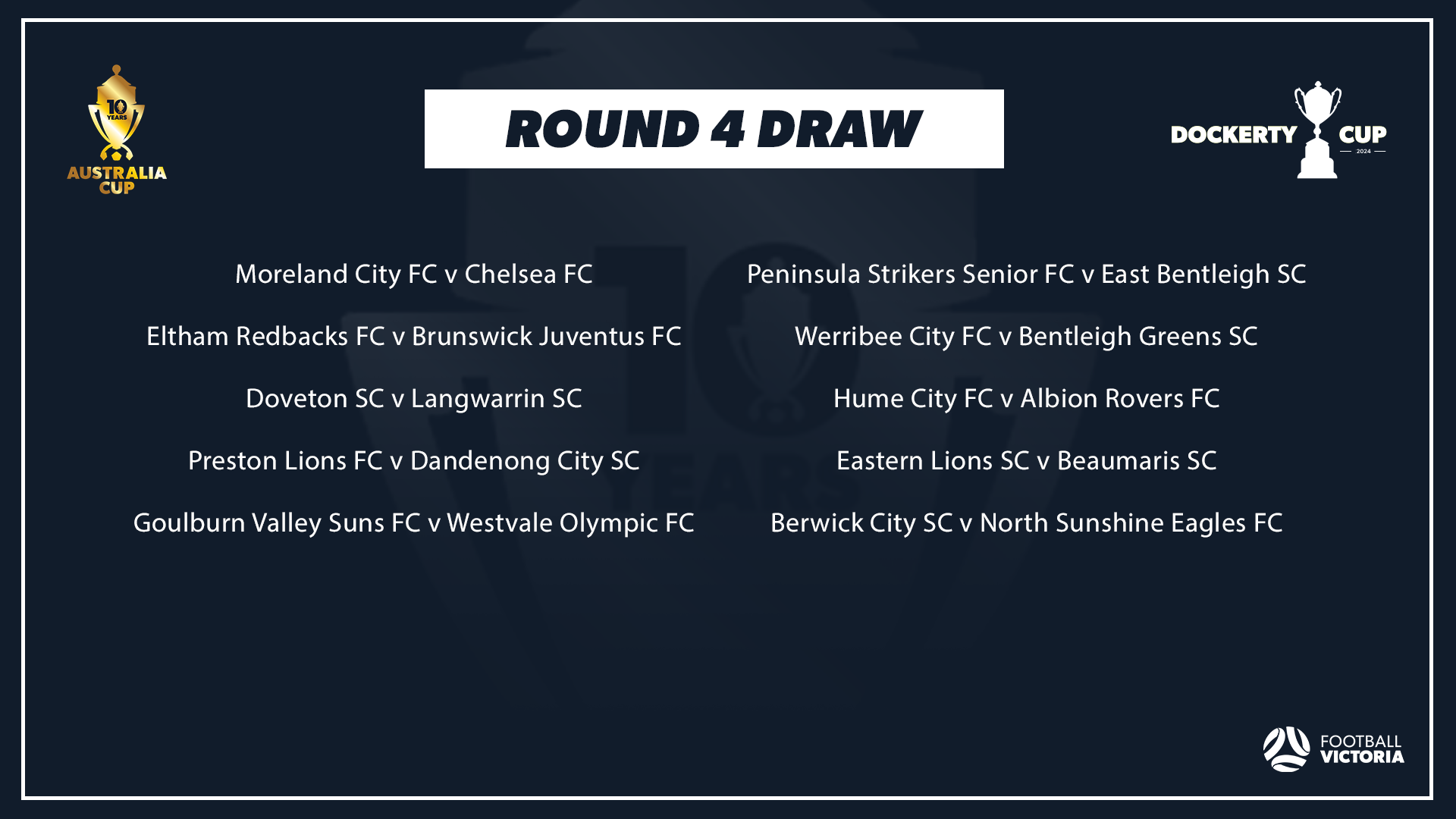 round 4 draw