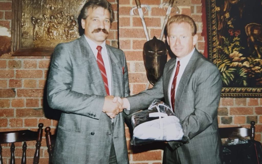 Jim Milisavljevic and Eugene Brazzale