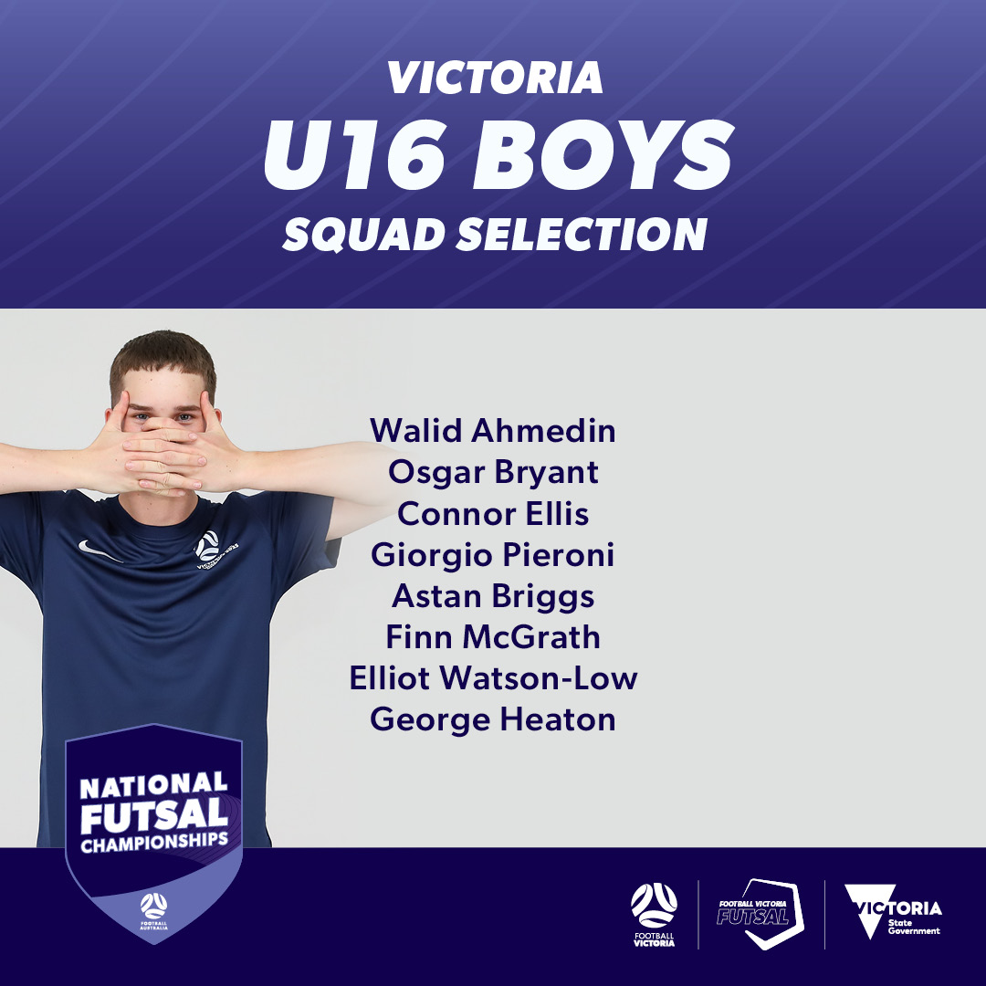 NFC25 VIC Squads U16 Boys