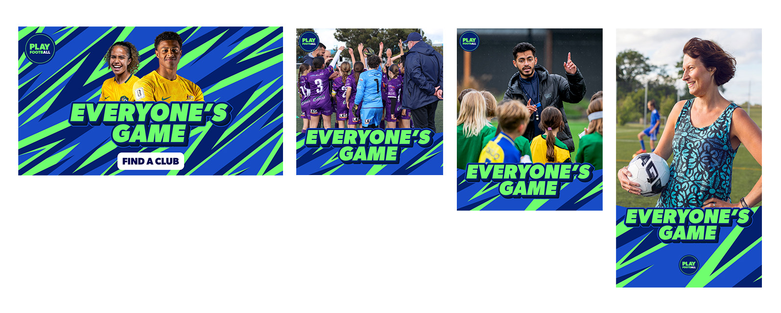 Play Football 2025 Generic Creative Assets