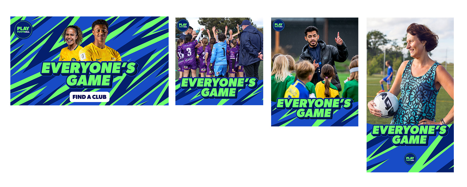 Play Football 2025 Generic Creative Asset Suite