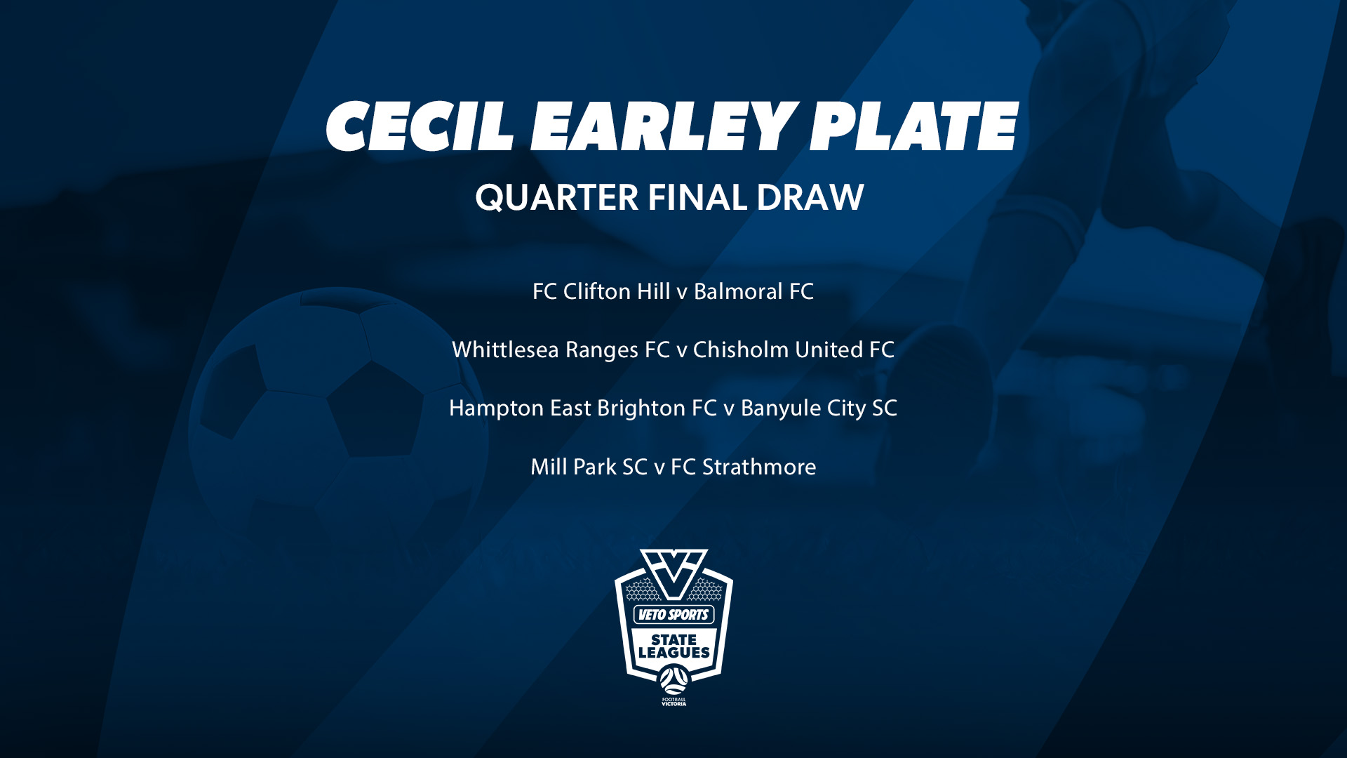 Cecil Earley Shield 2025 Quarter Finals