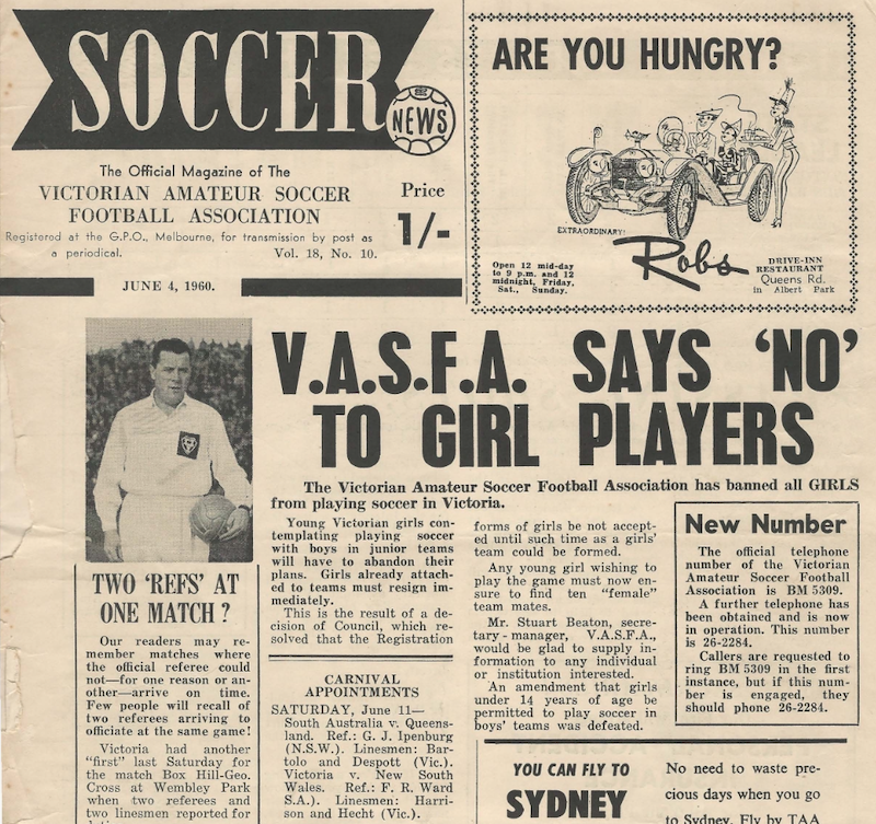 VASFA Bans Girls