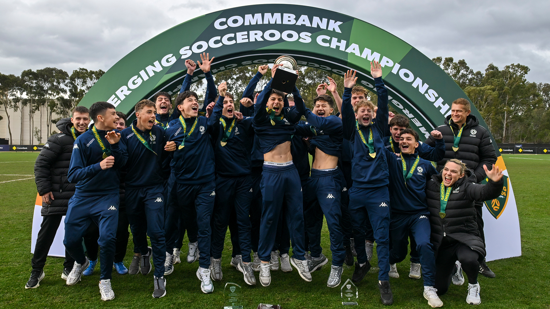 Emerging Socceroos 2025 Under 15 Win