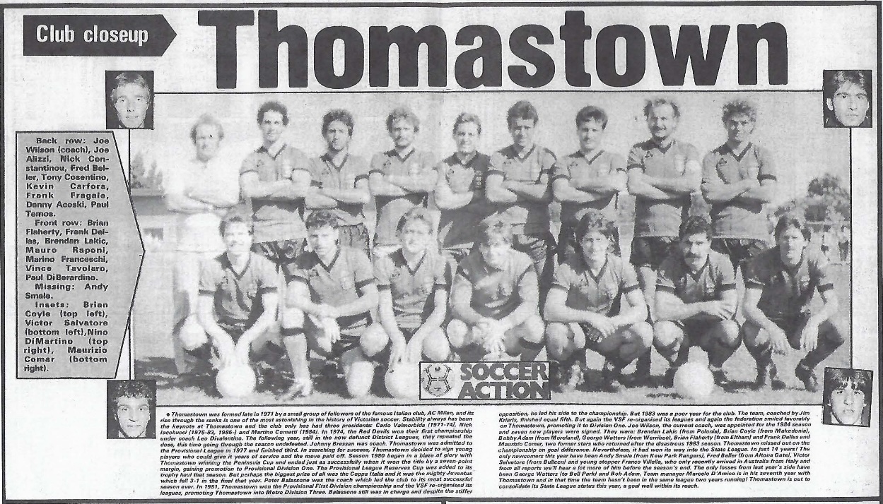 Thomastown 1985
