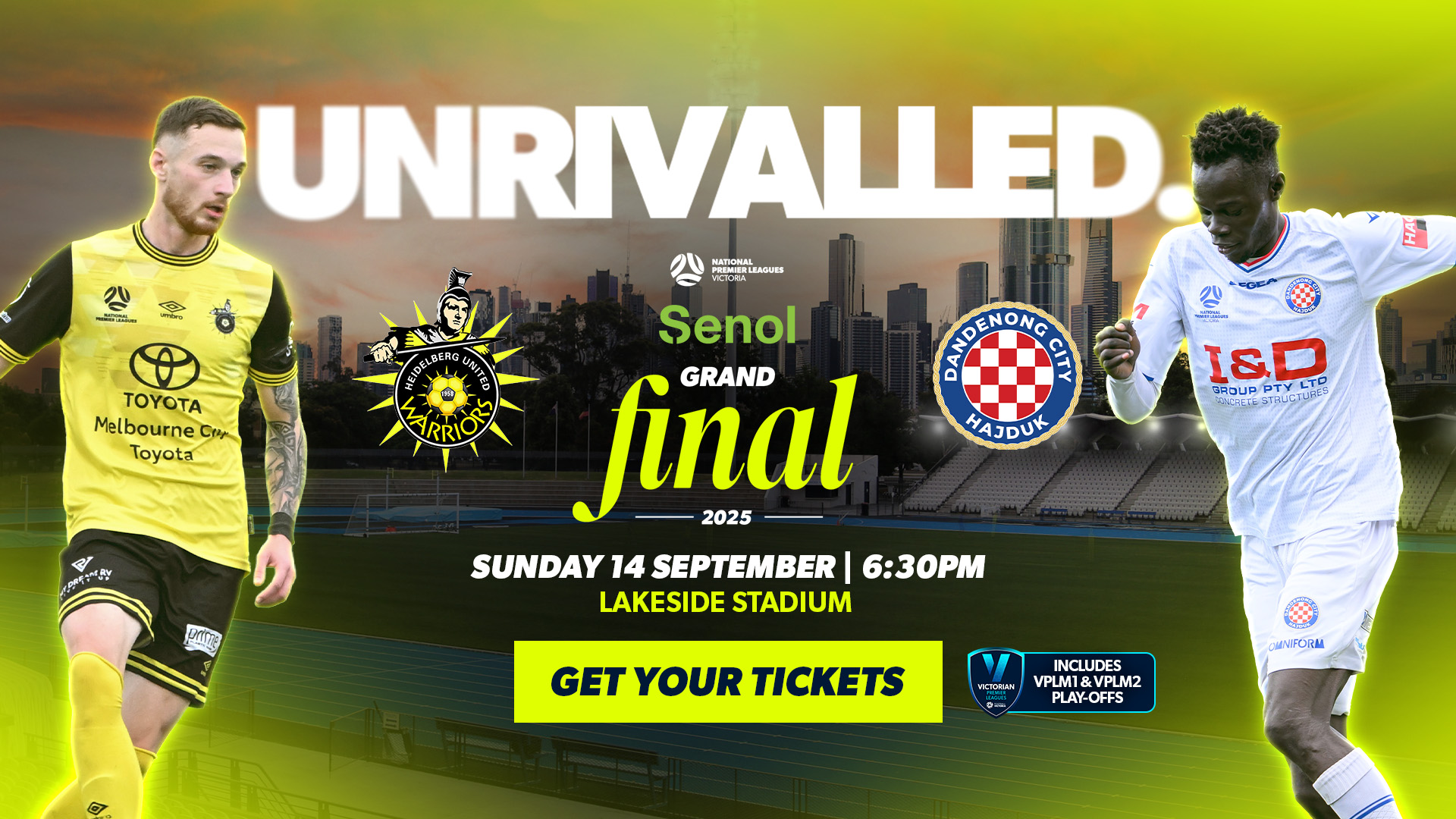 2025 Senol NPLM Grand Final 14 Sept at Lakeside Stadium