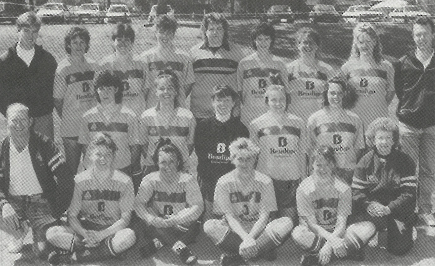 Bendigo Women's Rep Team 1990