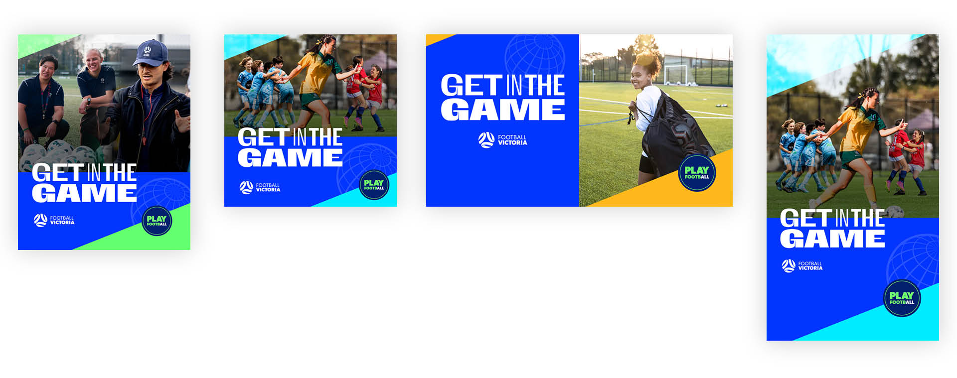 Get In The Game Campaign Assets Preview