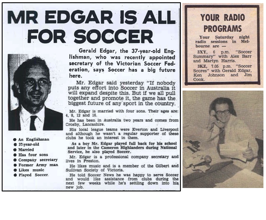 Gerald Edgar in football