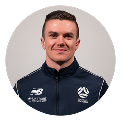 Lachlan Cole headshot. Head of Government Relations & Strategy at Football Victoria