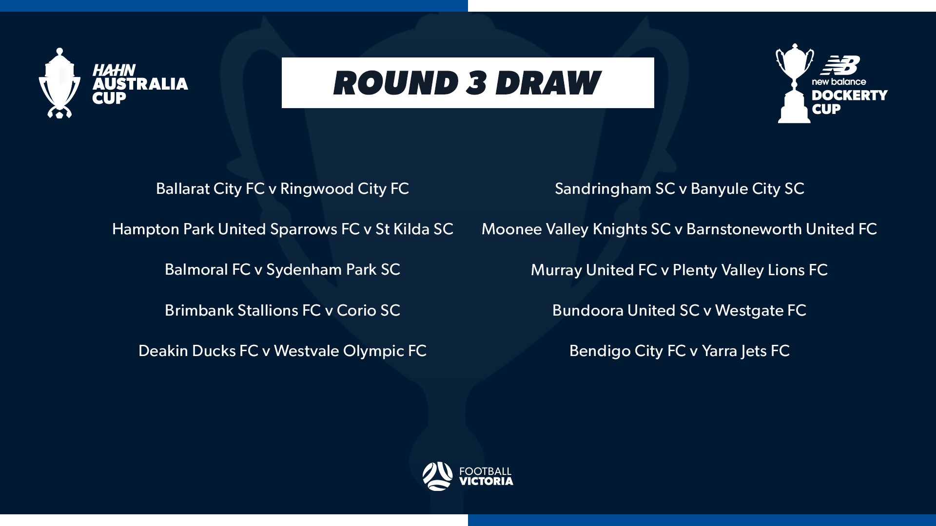 2026 New Balance Dockerty Cup Round 3 Fixtures - 4