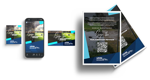 Level The Playing Field Social & Poster Mock Up