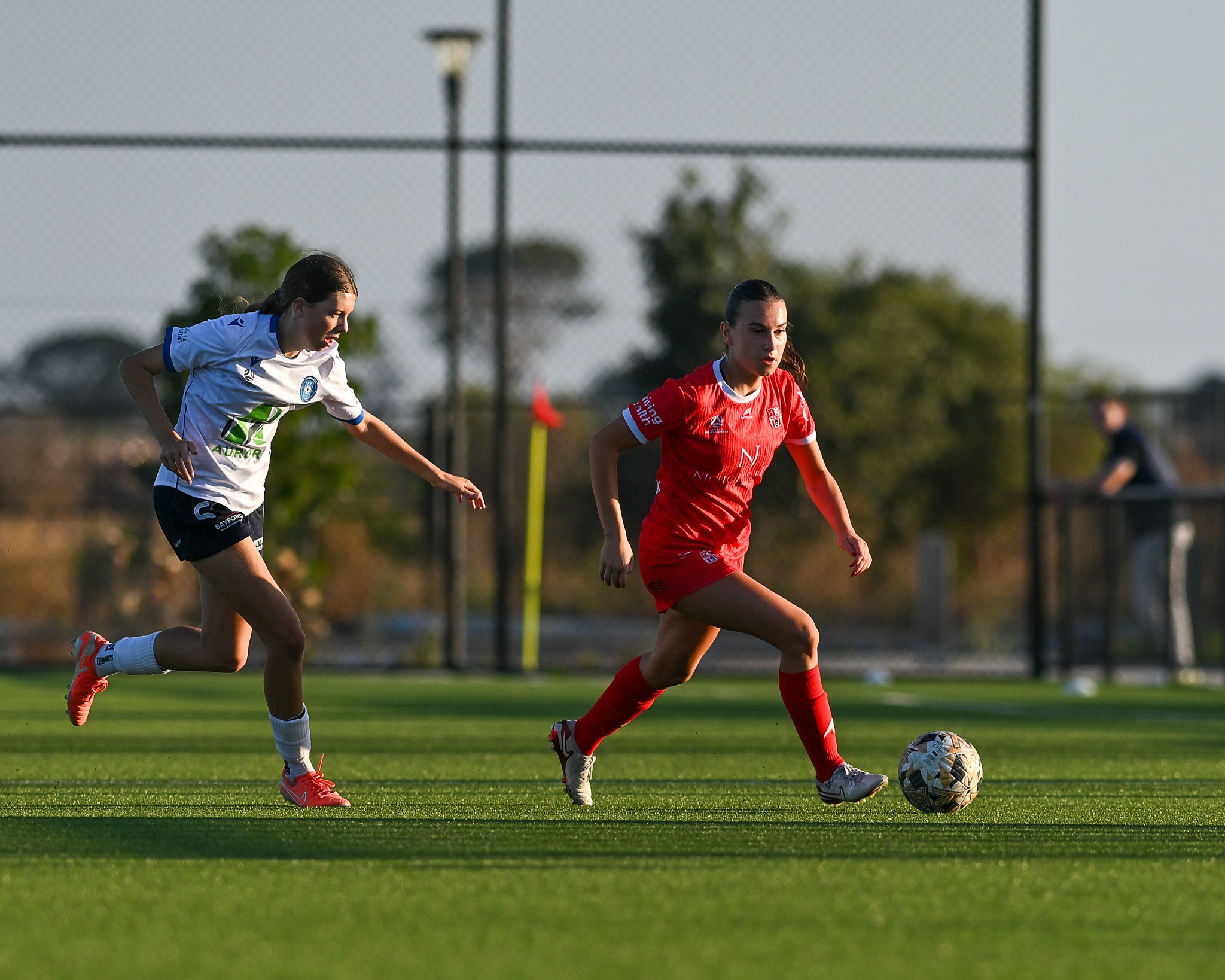 alessia bresciano running with ball