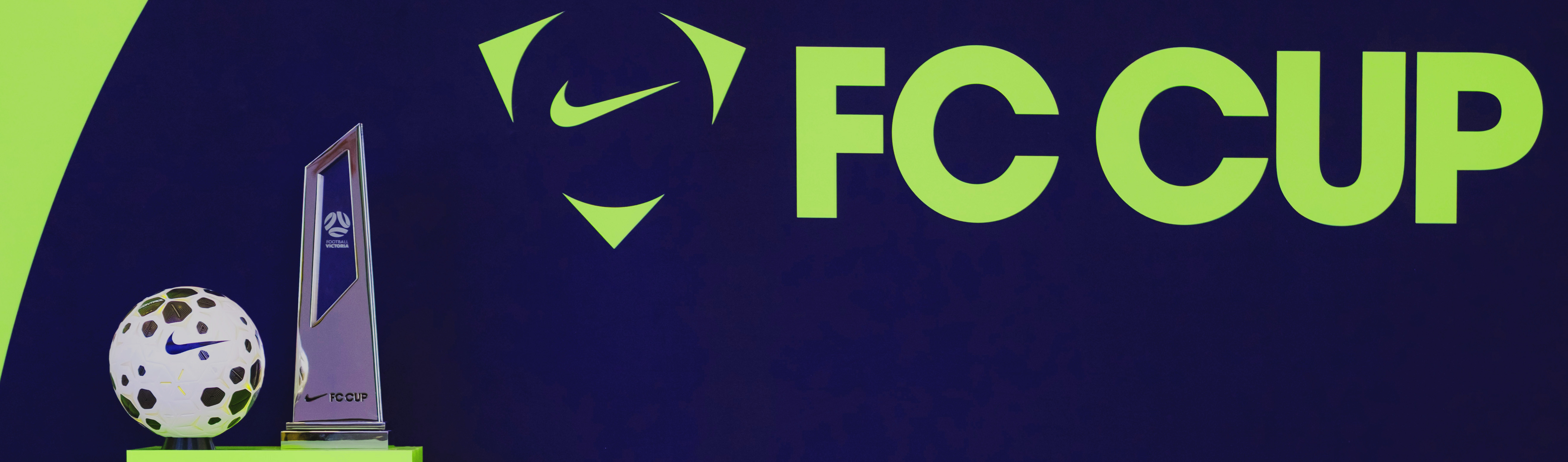 2026 Nike FC Cup Trophy and Ball