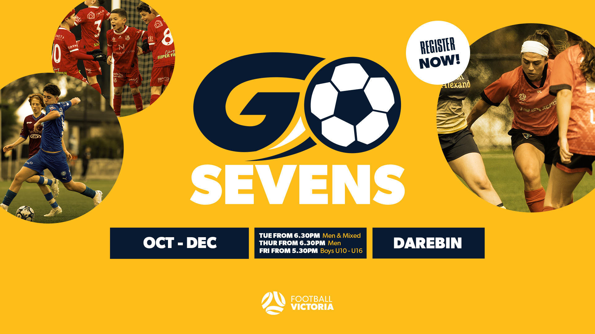 GO Sevens in Darebin October to December 2026