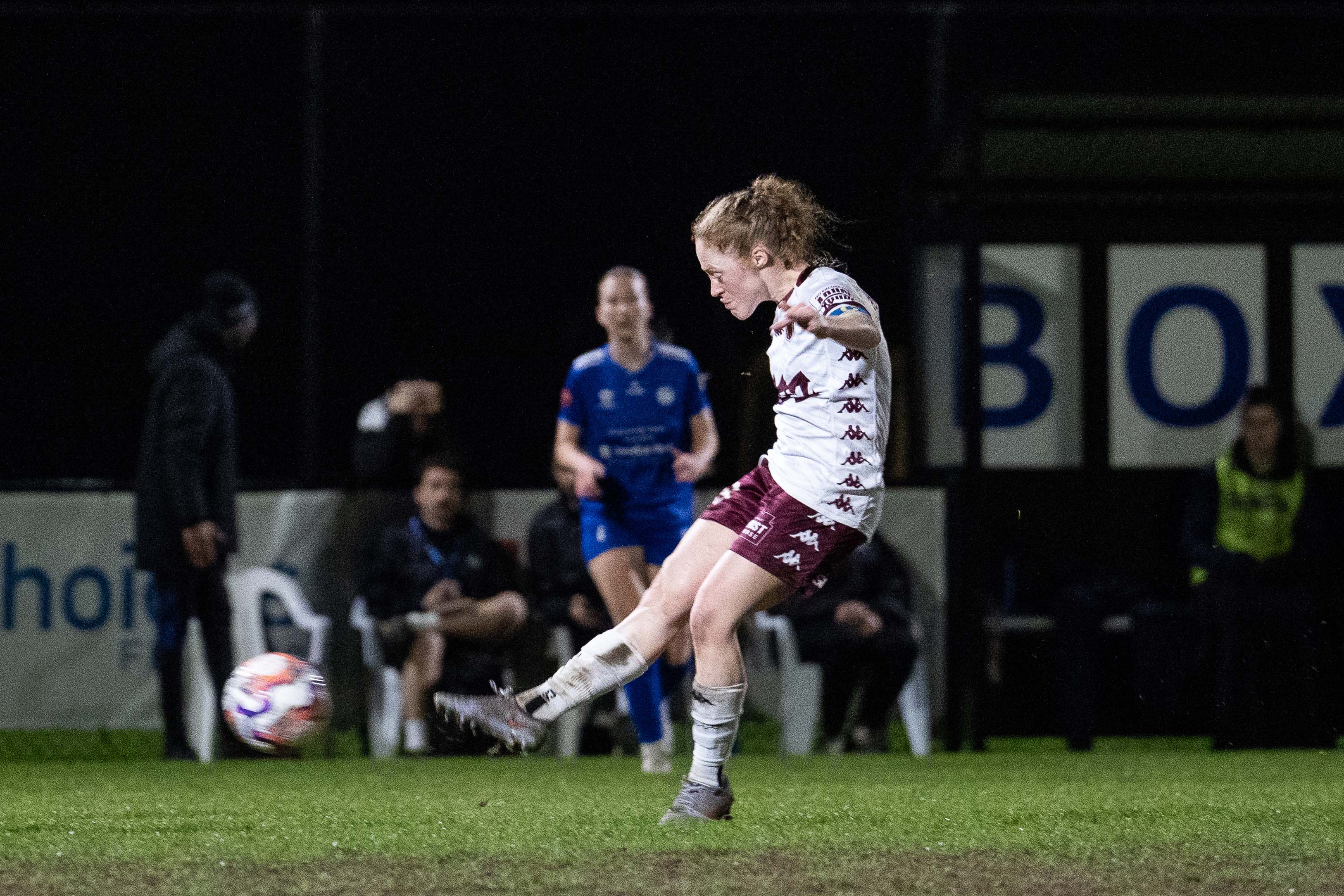 sarah cain kicking ball