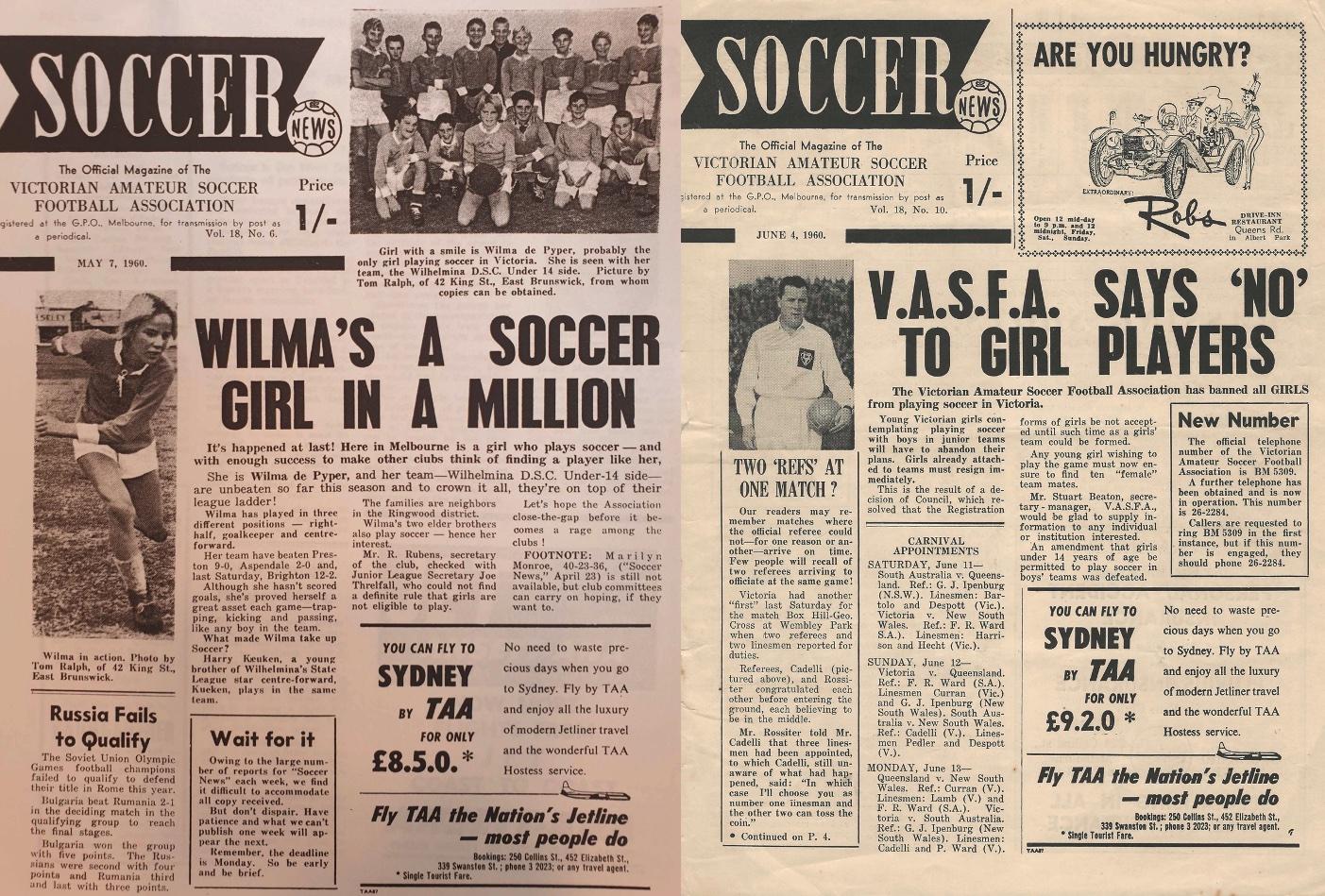 Soccer News 1960