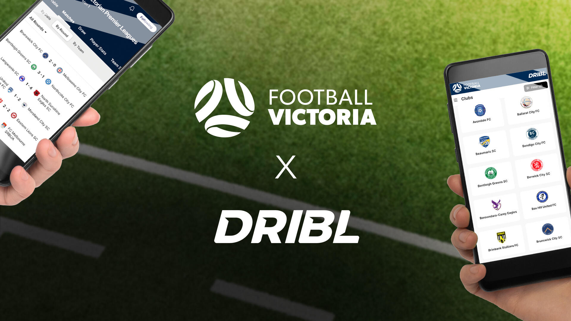 Football Victoria x Drible