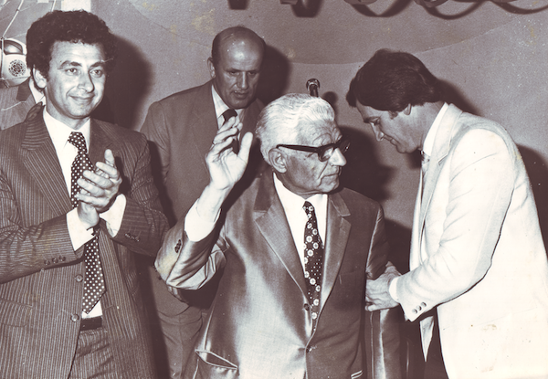 Sam Papasavas, George Wallace, Theo Marmaras and John Dimtsis