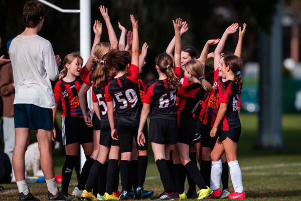 Junior girls football
