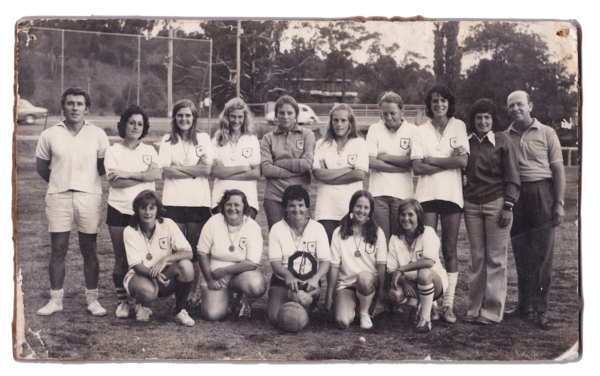 Greensborough 1975 Women's team