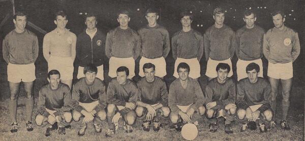 Rale Rasic with Footscray JUST 1969
