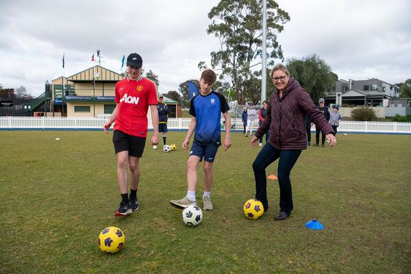 walking football bendigo