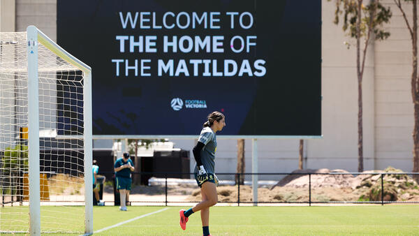 The CommBank Matildas at The Home of The Matildas at La Trobe University