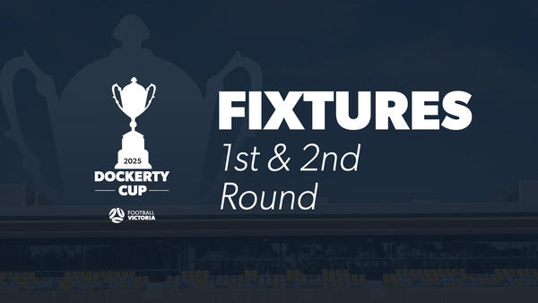 2025 Dockerty Cup Rounds 1 and 2 Fixtures confirmed.