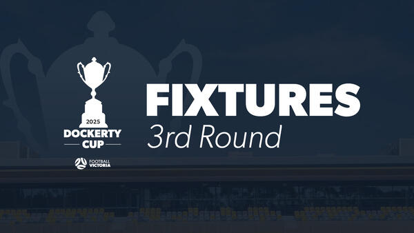 2025 Dockerty Cup Round 3 fixture draw