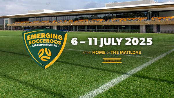 Home of The Matildas confirmed as 2025 Emerging Socceroos Championships venue