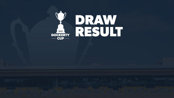 Dockerty Cup Draw Result
