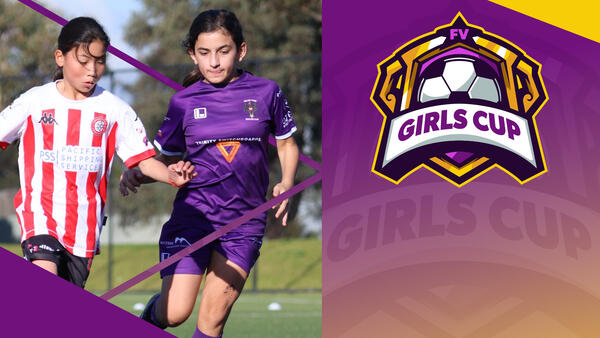 FV Girls Cup - Two girls playing football