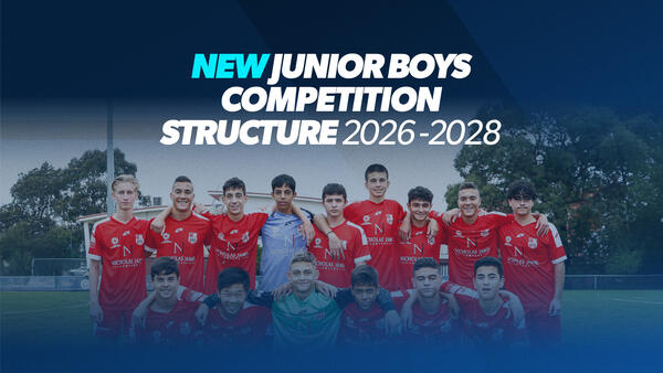 New Junior Boys NPL Competition Structure 2026-28