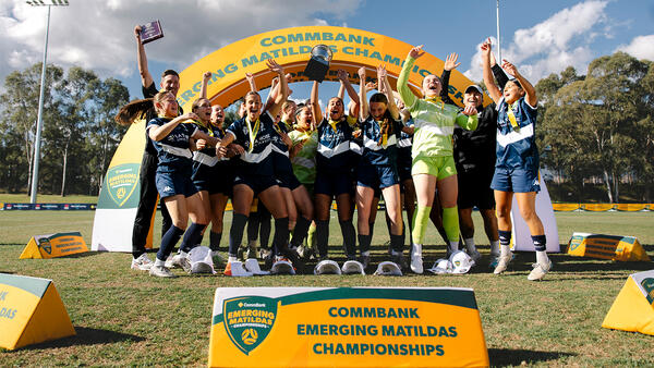 Victoria Blue Under 16 Emerging Matildas Champions