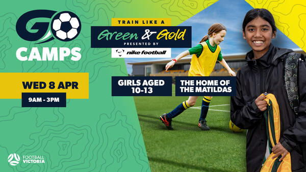 Go Camps: Train Like a Green and Gold - Wed 8 Apr 2026