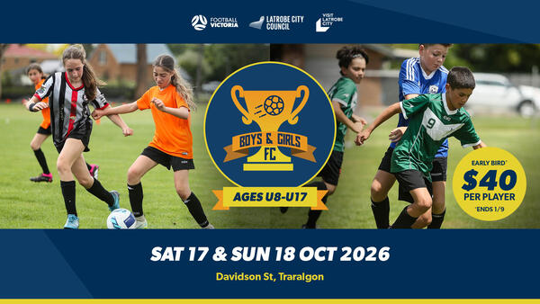 Boys & Girls FC | Gippsland | 17-18 Oct 2026