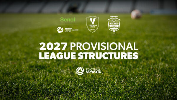 2027 Football Victoria Provisional Declaration of Leagues