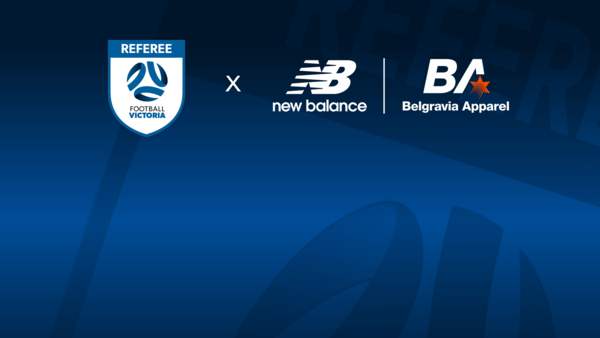 FV Referees and New Balance Belgravia sign 4 year apparel deal. 