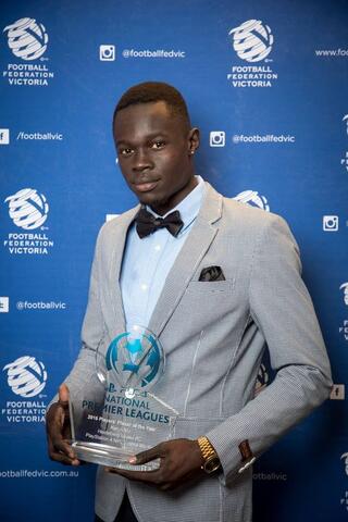 Kenny Athiu 2016 Player's Player of Year