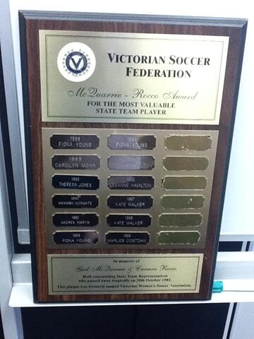 McQuarrie-Rocco Award